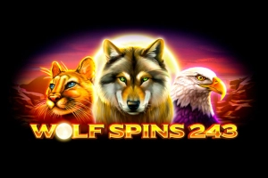 Арт слота Wolf Spins 243